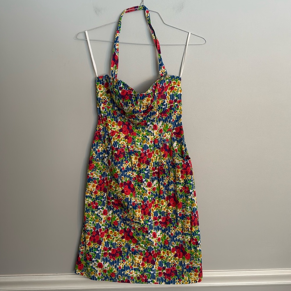 Girls from Savoy 4 Floral Retro Halter Dress